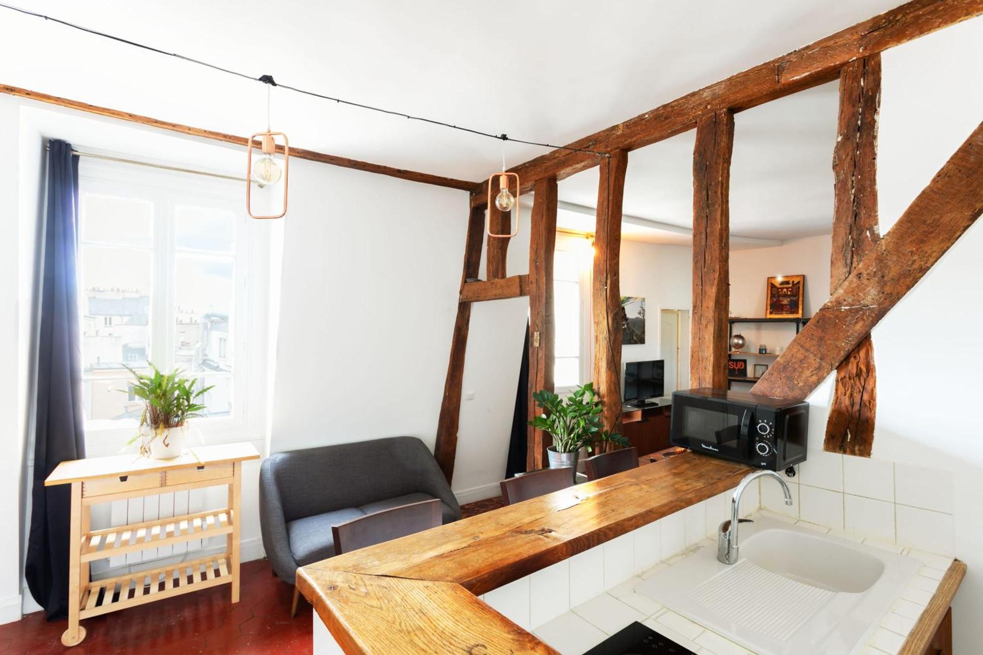 شقة Central Paris 1Br Cozy المظهر الخارجي الصورة