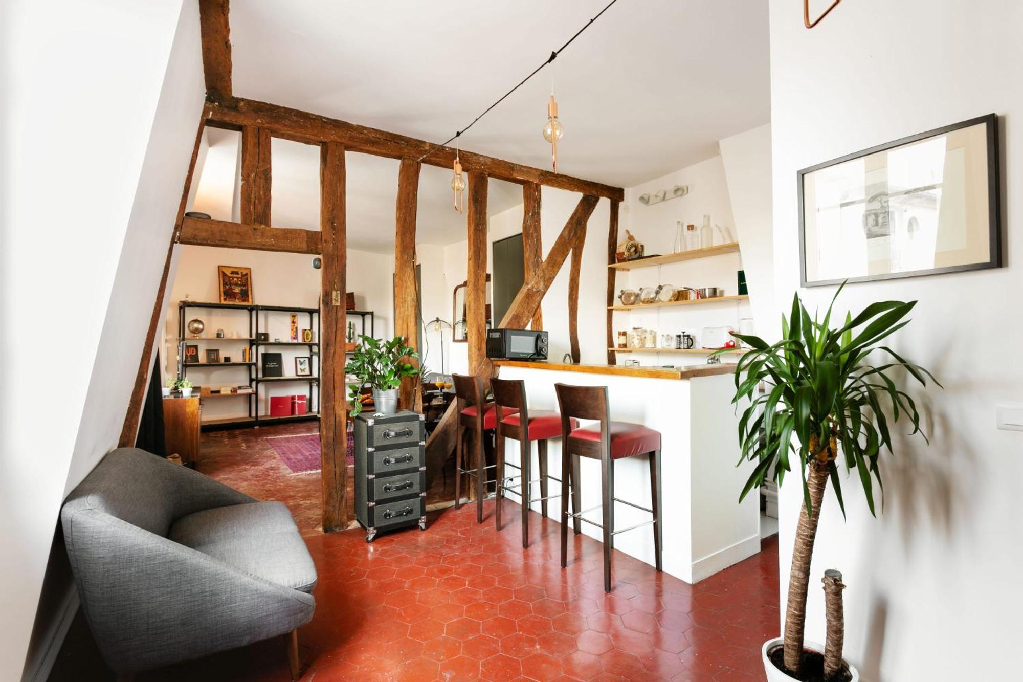 شقة Central Paris 1Br Cozy المظهر الخارجي الصورة