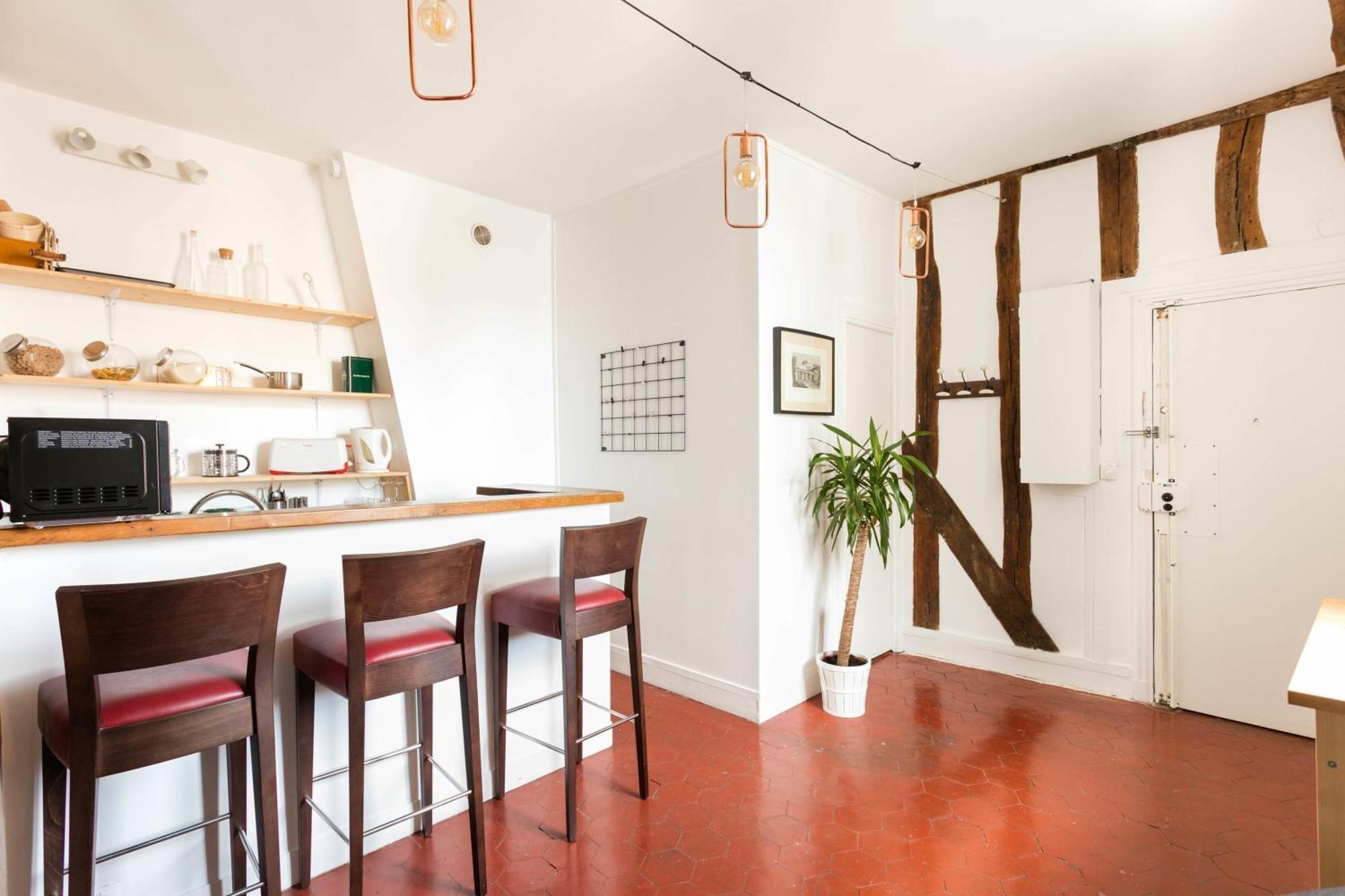 شقة Central Paris 1Br Cozy المظهر الخارجي الصورة